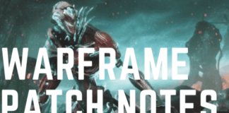 Warframe Patch Notes Update Warframe Patch Notes