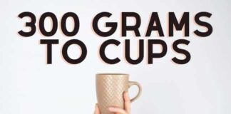 300 grams to Cups 300 grams to Cups