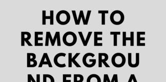 How to Remove the Background From a Picture How to Remove the Background From a Picture