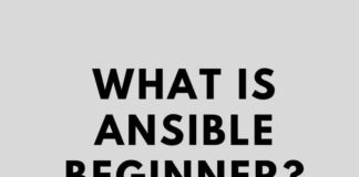 What is Ansible beginner?